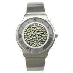 Ocean Pattern Stainless Steel Watch by BangZart