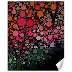 Circle Abstract Canvas 16  X 20   by BangZart