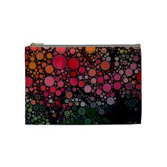 Circle Abstract Cosmetic Bag (medium)  by BangZart