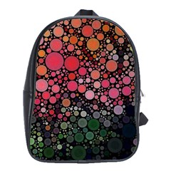 Circle Abstract School Bags(large) 