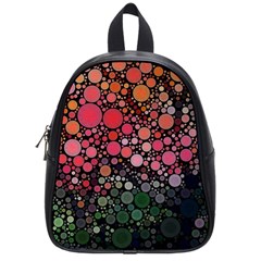 Circle Abstract School Bags (small)  by BangZart