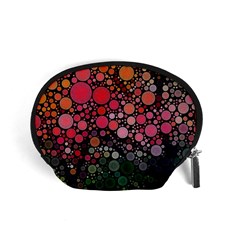 Circle Abstract Accessory Pouches (small) 