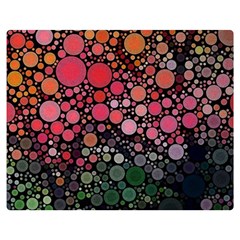 Circle Abstract Double Sided Flano Blanket (medium) 