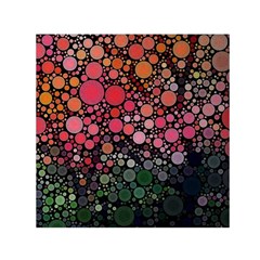 Circle Abstract Small Satin Scarf (square) by BangZart