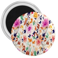 Vector Floral Art 3  Magnets by BangZart