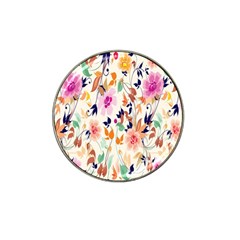 Vector Floral Art Hat Clip Ball Marker (10 Pack) by BangZart