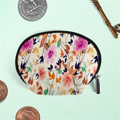 Vector Floral Art Accessory Pouches (small)  by BangZart