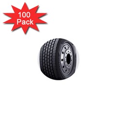 Tire 1  Mini Buttons (100 Pack) 