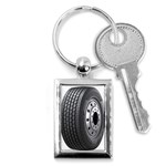 Tire Key Chains (Rectangle)  Front