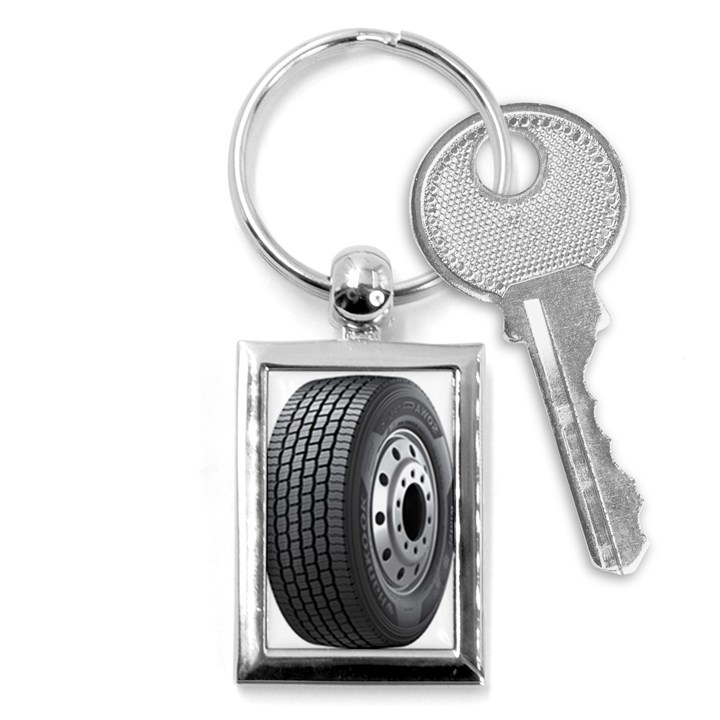 Tire Key Chains (Rectangle) 