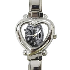 Tire Heart Italian Charm Watch