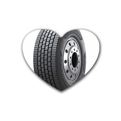 Tire Heart Coaster (4 Pack) 