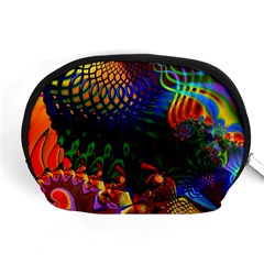 Colored Fractal Accessory Pouches (medium) 