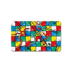 Snakes And Ladders Magnet (name Card) by BangZart