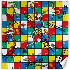 Snakes And Ladders Canvas 12  X 12  