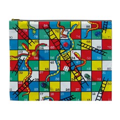 Snakes And Ladders Cosmetic Bag (xl) by BangZart