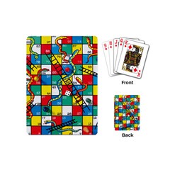 Snakes And Ladders Playing Cards (mini)  by BangZart