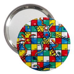 Snakes And Ladders 3  Handbag Mirrors by BangZart