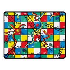 Snakes And Ladders Double Sided Fleece Blanket (small)  by BangZart