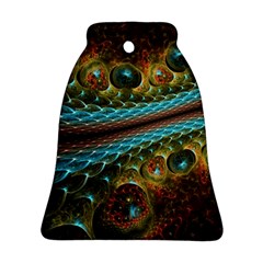 Fractal Snake Skin Ornament (bell) by BangZart