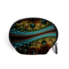 Fractal Snake Skin Accessory Pouches (small) 