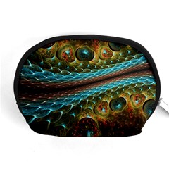 Fractal Snake Skin Accessory Pouches (medium) 