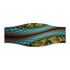 Fractal Snake Skin Stretchable Headband by BangZart