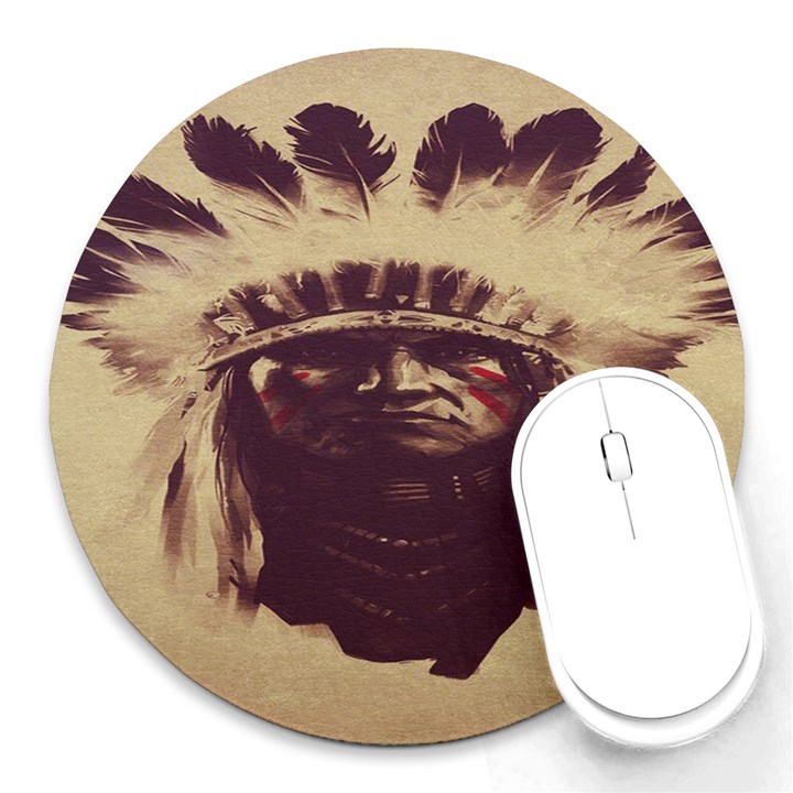 Indian Round Mousepads