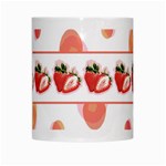 Strawberries White Mugs Center