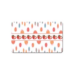 Strawberries Magnet (name Card)