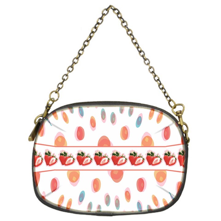 Strawberries Chain Purses (One Side) 