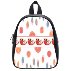 Strawberries School Bags (small)  by SuperPatterns