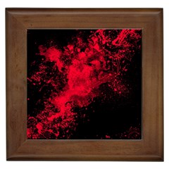 Red Smoke Framed Tiles