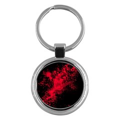 Red Smoke Key Chains (round) 