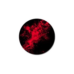 Red Smoke Golf Ball Marker by berwies