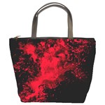 Red smoke Bucket Bags Front