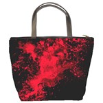 Red smoke Bucket Bags Back