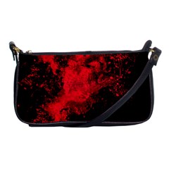 Red Smoke Shoulder Clutch Bags