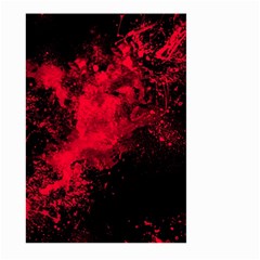 Red Smoke Large Garden Flag (two Sides)