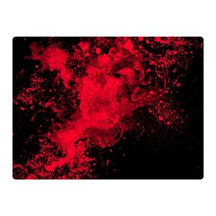 Red Smoke Double Sided Flano Blanket (mini)  by berwies