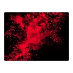 Red smoke Double Sided Flano Blanket (Mini)  35 x27  Blanket Front