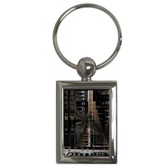 Blacktechnology Circuit Board Electronic Computer Key Chains (rectangle) 