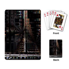 Blacktechnology Circuit Board Electronic Computer Playing Card by BangZart