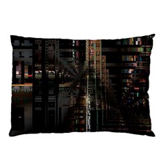 Blacktechnology Circuit Board Electronic Computer Pillow Case by BangZart