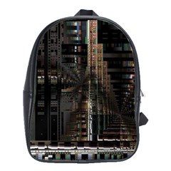 Blacktechnology Circuit Board Electronic Computer School Bags(large)  by BangZart