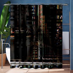 Blacktechnology Circuit Board Electronic Computer Shower Curtain 60  X 72  (medium)  by BangZart