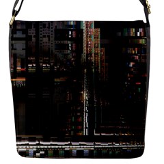 Blacktechnology Circuit Board Electronic Computer Flap Messenger Bag (s) by BangZart