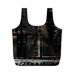 Blacktechnology Circuit Board Electronic Computer Full Print Recycle Bags (m)  by BangZart