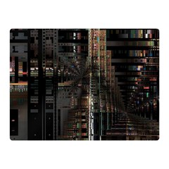 Blacktechnology Circuit Board Electronic Computer Double Sided Flano Blanket (mini) 