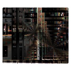 Blacktechnology Circuit Board Electronic Computer Double Sided Flano Blanket (small)  by BangZart